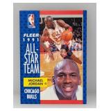 1991 Fleer Michael Jordan #211 Indents
