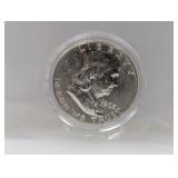 1963-D 90% Silv Franklin Half $1 Dollar