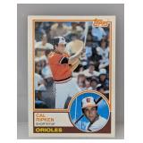 1983 Topps Cal Ripken Jr #163 Edge
