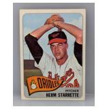 1965 Topps Herm Starrette HN 539 Creases/Corners