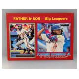 2025 Topps Heritage Guerrero Father & Son Corner