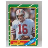 1986 Topps #156 Joe Montana Edges