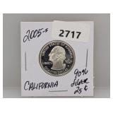 2005-S 90% Silv CA Quarter