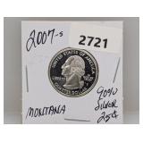 2007-S 90% Silv MT Quarter