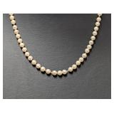 20" 14K YG Pearl Strand Necklace