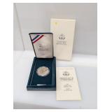 1991 90% Silv Korean War Mem PF $1 Dollar