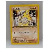 Pokemon 2000 1st Edition Geodude 44 *LP
