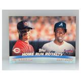2000 Topps Ken Griffey, Jr. and Hank Aaron #TC9