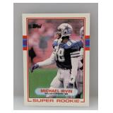 1989 Topps Rookie #383 Michael Irvin