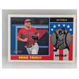 Trout 2025 Topps Heritage 1976 Player Icon Edges