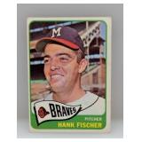 1965 Topps Hank Fischer HN Surface/Corners/Edges