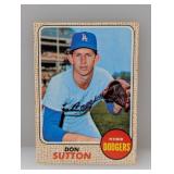 1968 Topps Baseball Don Sutton HOF 103