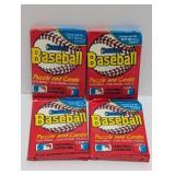 (4) 1988 Donruss Baseball Packs