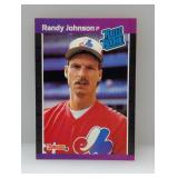 1989 Donruss Randy Johnson RC #42 Edges