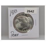 1923 90% Silv Peace $1 Dollar