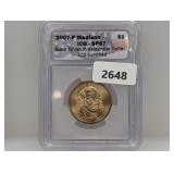 ICG 2007-P SP67 Madison $1 Dollar