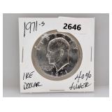 1971-S 40% Silv Ike $1 Dollar
