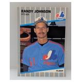1989 Fleer Randy Johnson RC #381 Edges