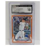 2014 Freddie Freeman Bowman Orange /250 CGC 10
