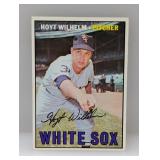 1967 Topps Baseball HOYT WILHELM HOF 422 Edges