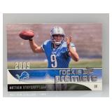 2009 Upper Deck Matthew Stafford Rookie #19