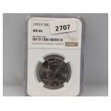 NGC 1993-P MS66 JFK Half $1 Dollar