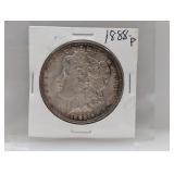 1888 90% Silv Morgan $1 Dollar