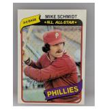 1980 Topps Mike Schmidt #270 Surface/Edges