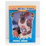 1990 Michael Jordan Fleer All-Stars #5 Corners