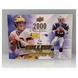 2000 UD College to Pros RC Exclusives Tom Brady