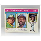 1976 Topps Jackson/Scott/Mayberry Surface/Edges