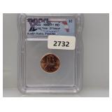 ICG 2025 MS67+RD Last Yr of Issue Penny