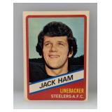 1976 Topps Wonder Bread Jack Ham corners/Indents