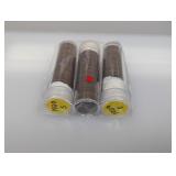 (3) Partial Rolls 1929 Wheat Cents