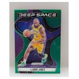 2024-25 Prizm Deep Space Green #5 LeBron James
