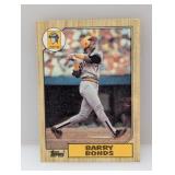 1987 Topps Barry Bonds RC #320 Corners/Surface