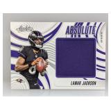 2025 Lamar Jackson Absolute Football Jumbo Relic