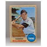 1968 Topps Harmon Killebrew HOF 220 Corners/Stain