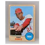 1968 Topps Baseball Tony Perez HOF 130