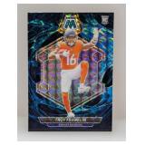 2024 NFL Prizm Mosaic Genesis RC Troy Franklin