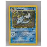 Pokemon 1999 Vaporeon Holo 12 *DMG