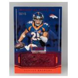 2019 NFL Chronicles Red 18/49 Auto Chris Harris Jr