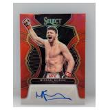 2023 UFC Select Red 32/99 Auto Michael Bisping