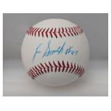 Lee Smith Autographed Wilson Baseball