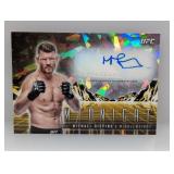 2024 UFC Midnight Auto Cracked Ice 3/5 Bisping