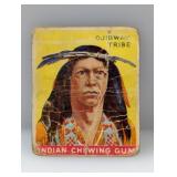 1933 Goudey Gum Ojibway Tribe INDIAN GUM Damage