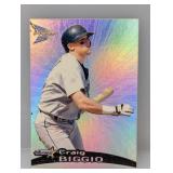 1999 MLB Pacific Prism Craig Biggio Refractor