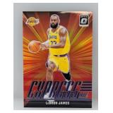 2024-25 Lebron James Optic Holo Prizm Line On Back