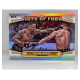 2024 UFC Topps Fists of Fury Ref Dustin Poirier