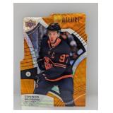 2021-22 UD Allure Orange Die-Cut Connor McDavid
